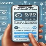 Skeeta App How To Set Push Notifications For All Users